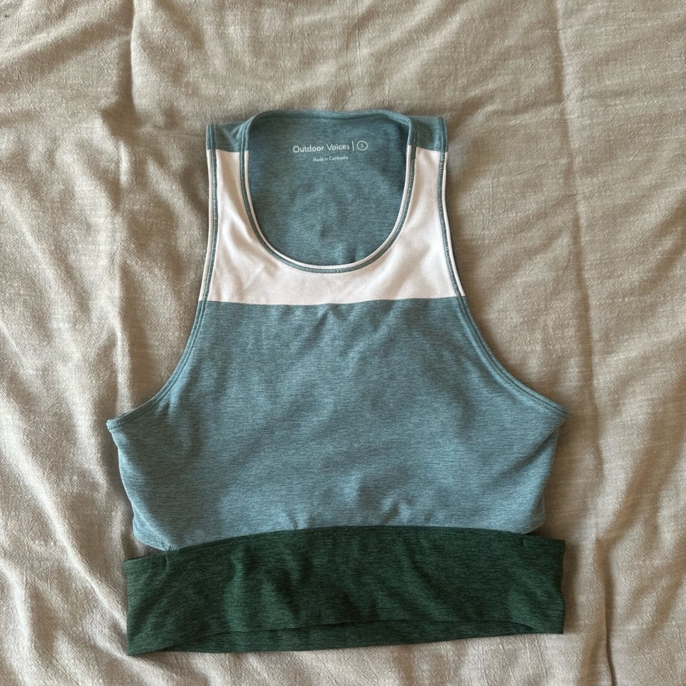 Outdoor Voices Colorblock Tank Top